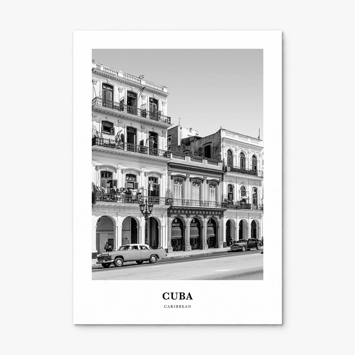 Cuba Classic No 3 Poster, print only (unframed)