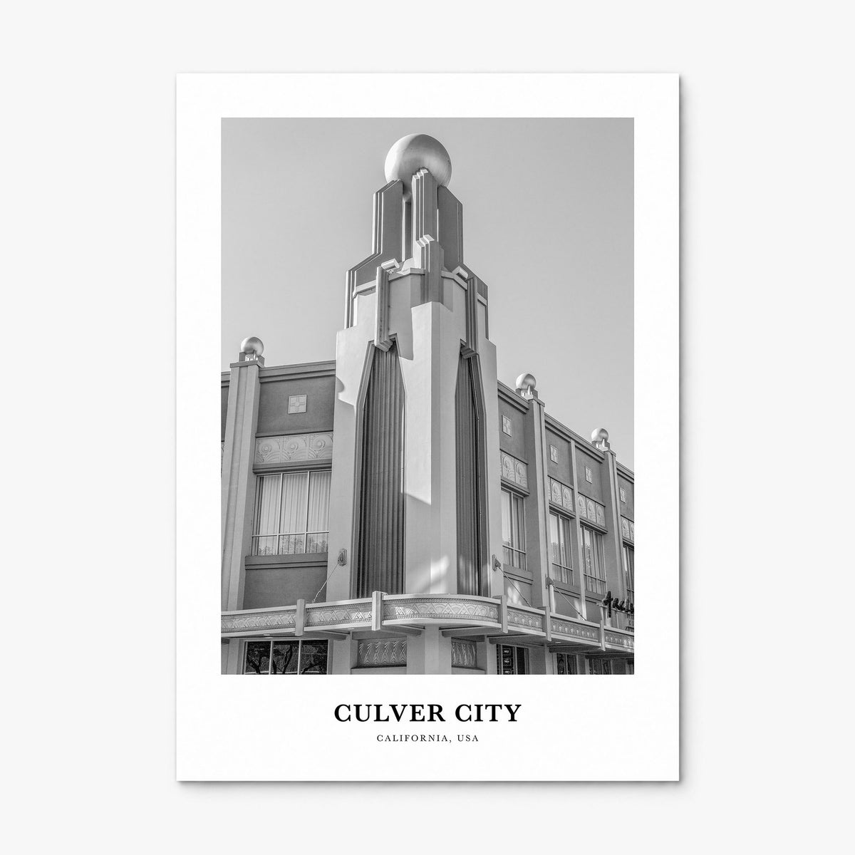 Culver City Classic Poster, print only (unframed)