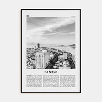 Da Nang Poster None / 8x12 in Nbourhood Travel B&W Poster