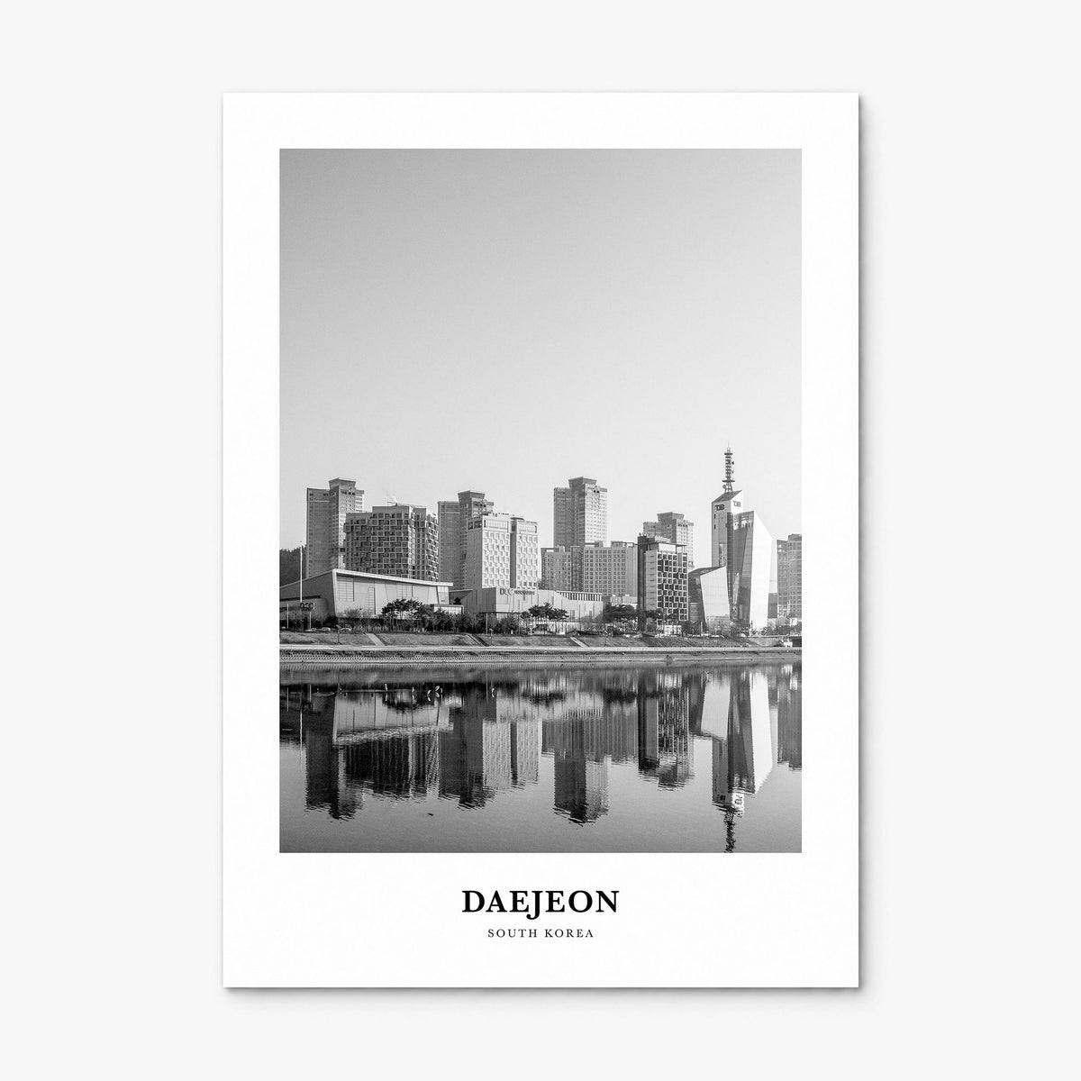Daejeon Classic Poster, print only (unframed)