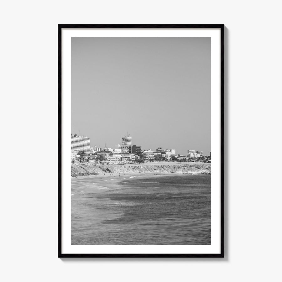 Dakar Photo Poster, framed poster mockup, white border