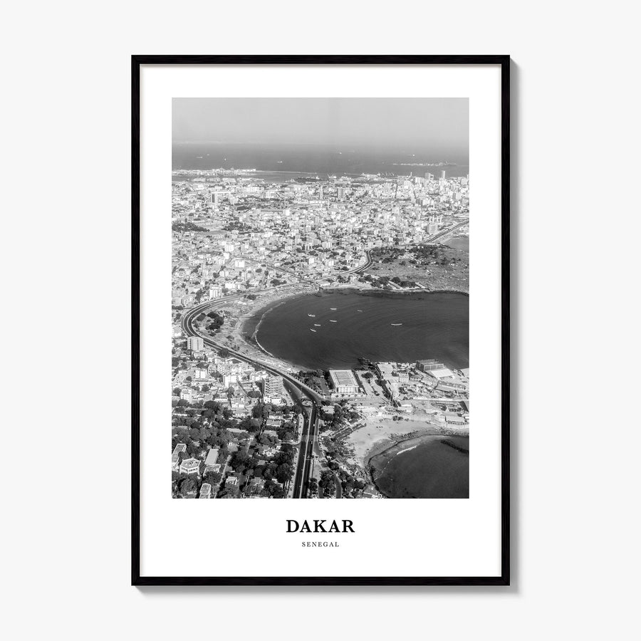 Dakar Classic No 1 Poster, framed poster mockup
