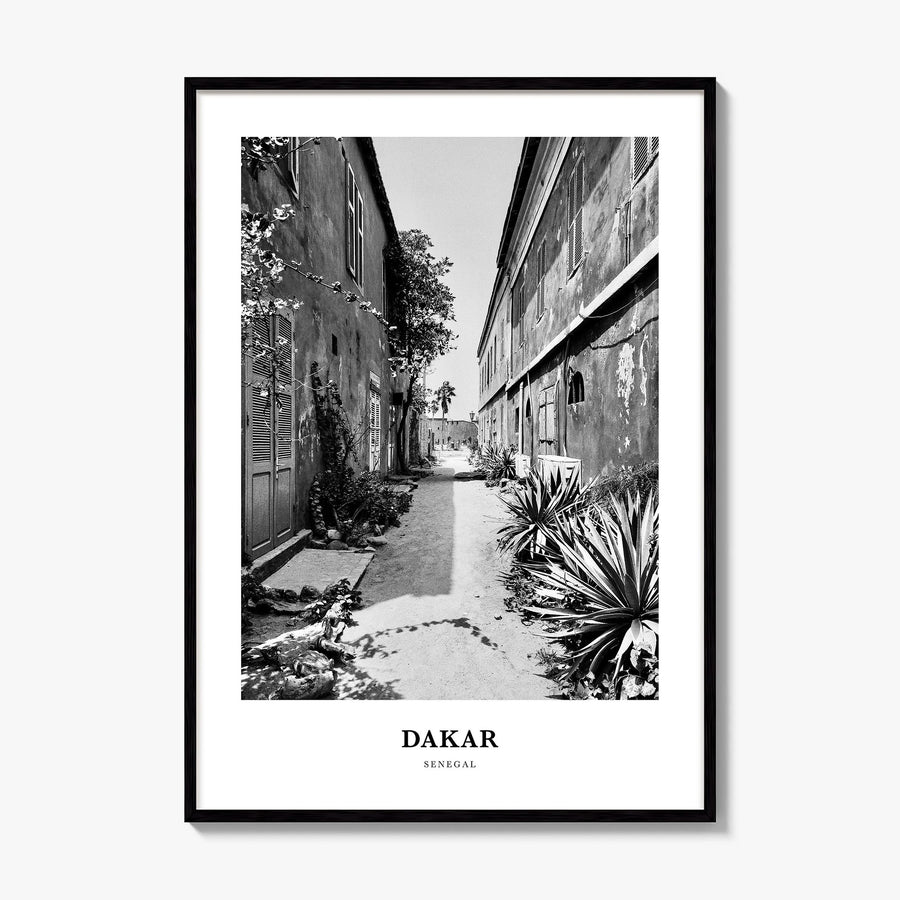 Dakar Classic No 2 Poster, framed poster mockup