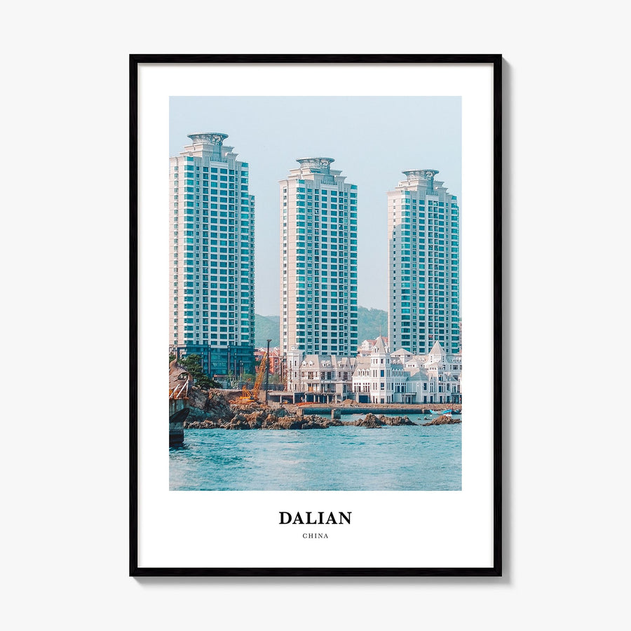 Dalian Classic Poster, framed poster mockup
