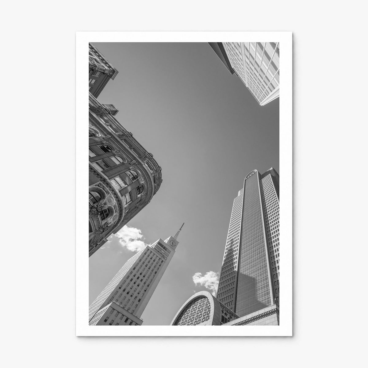 Dallas Photo No 2 Poster, print only (unframed), white border