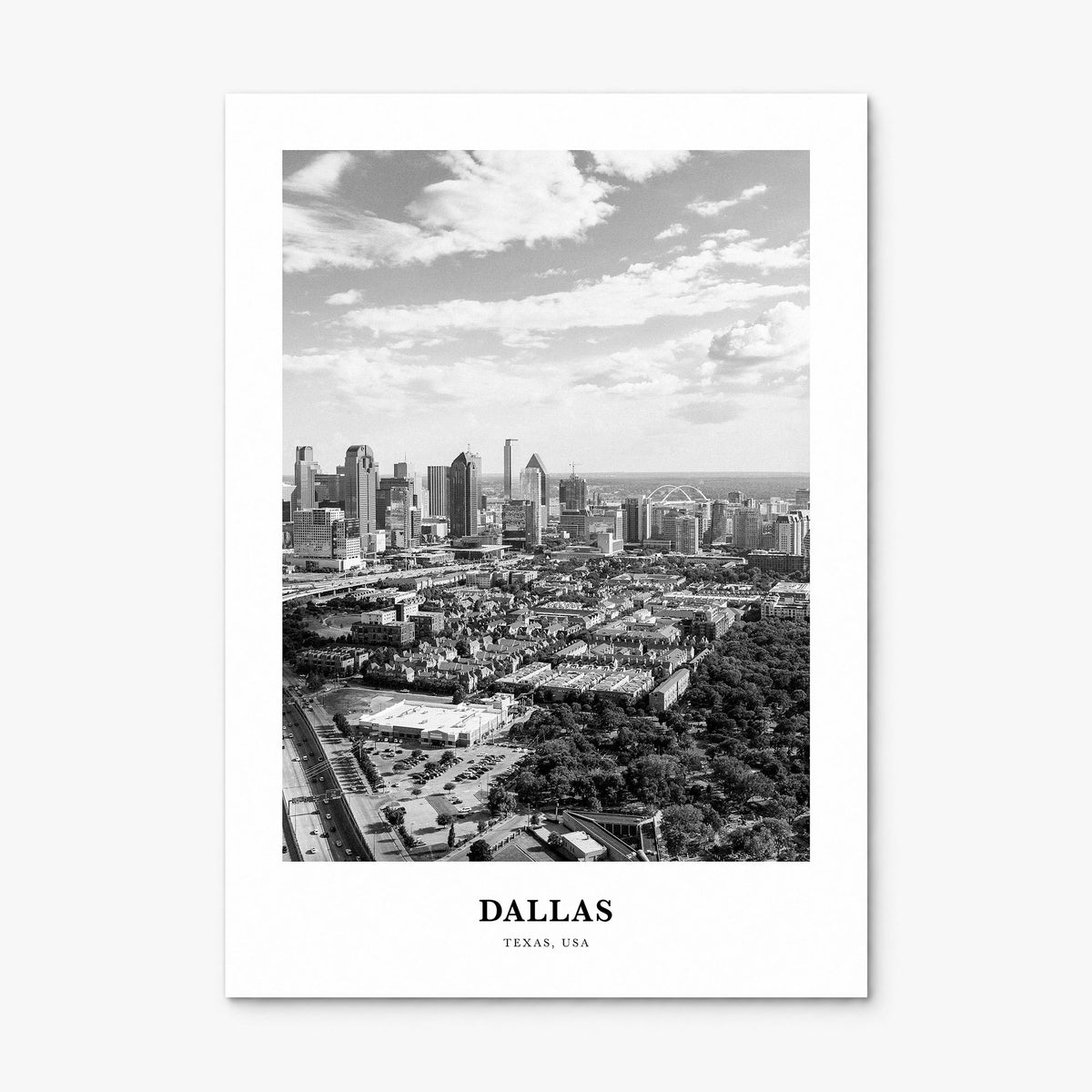 Dallas Classic No 3 Poster, print only (unframed)