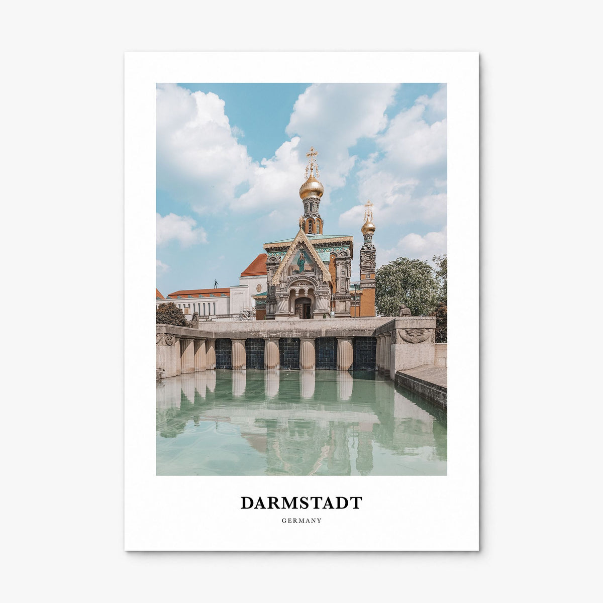 Darmstadt Classic Poster, print only (unframed)