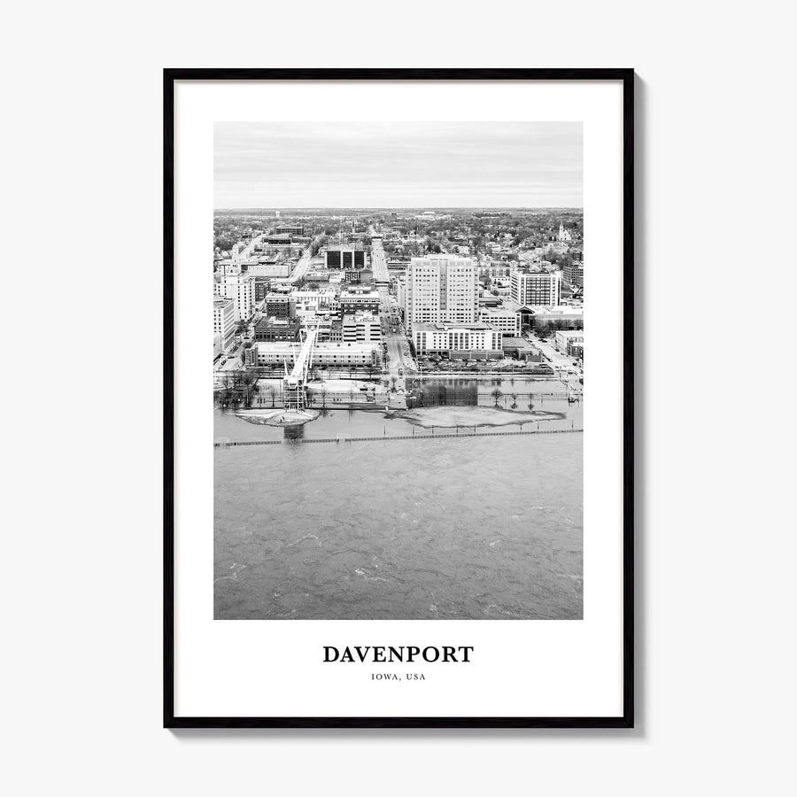 Davenport Classic Poster, framed poster mockup