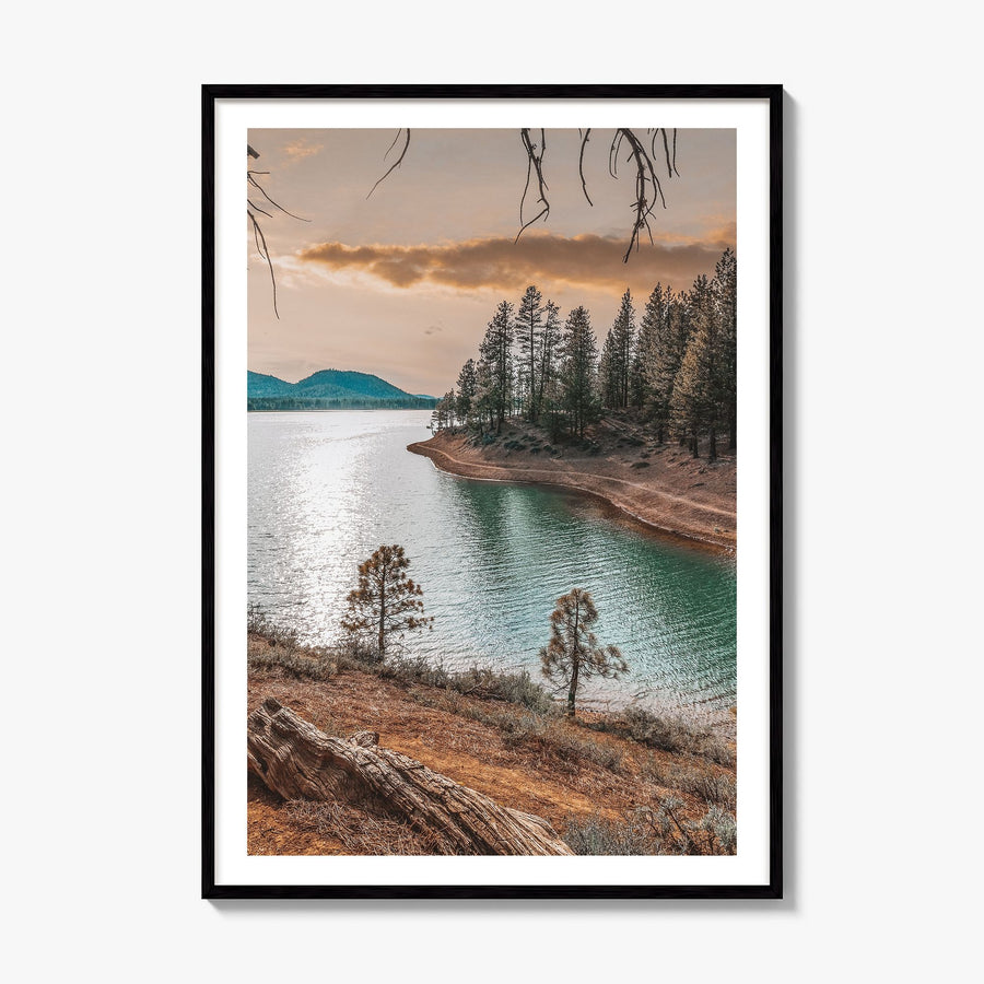 Davis Photo Poster, framed poster mockup, white border
