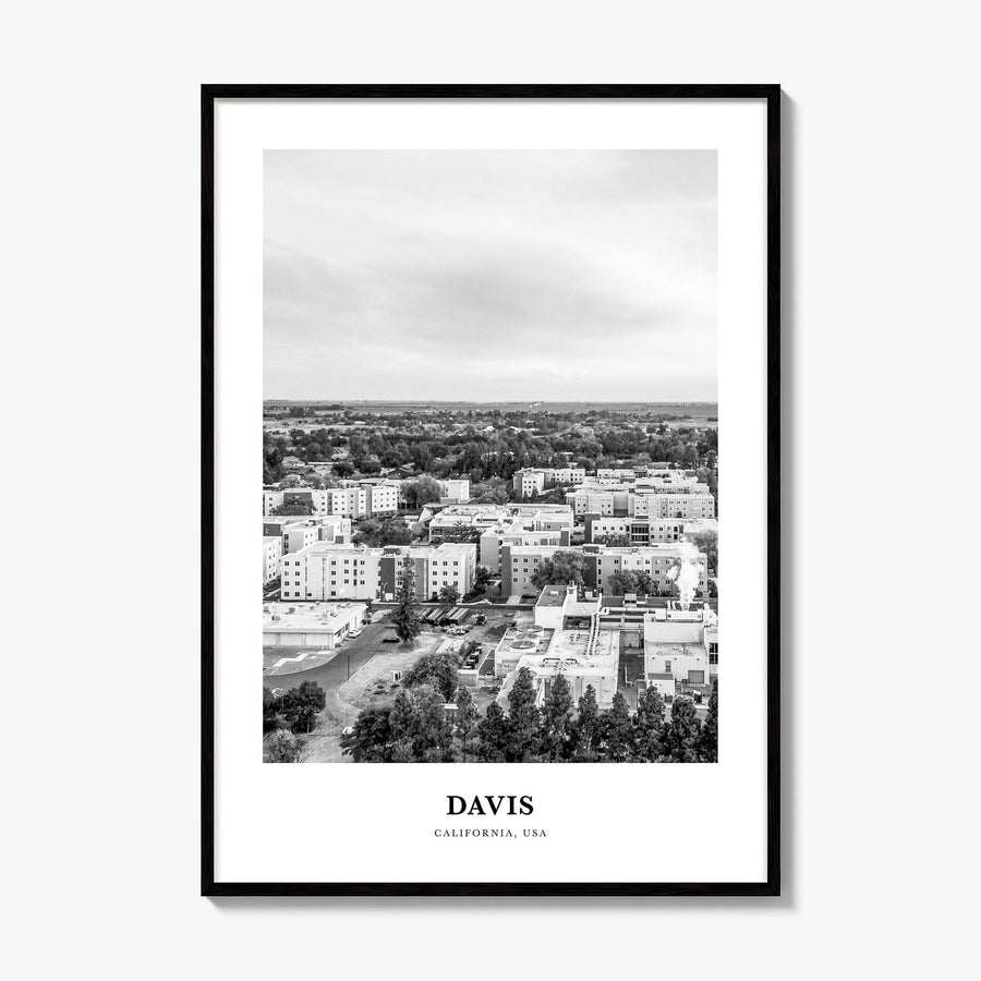 Davis Classic Poster, framed poster mockup