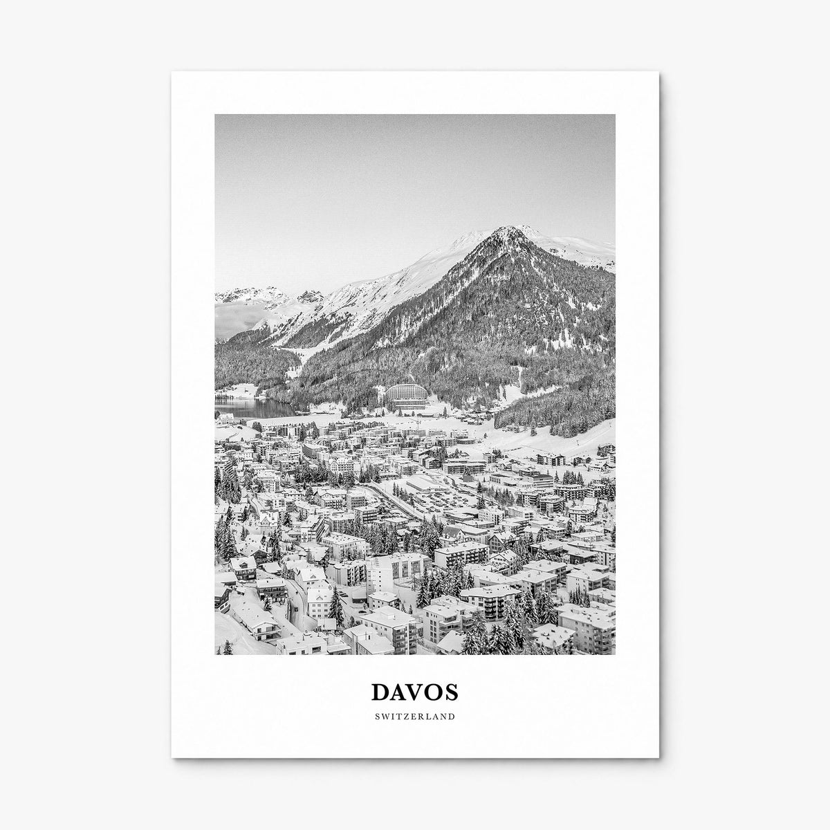 Davos Classic Poster, print only (unframed)
