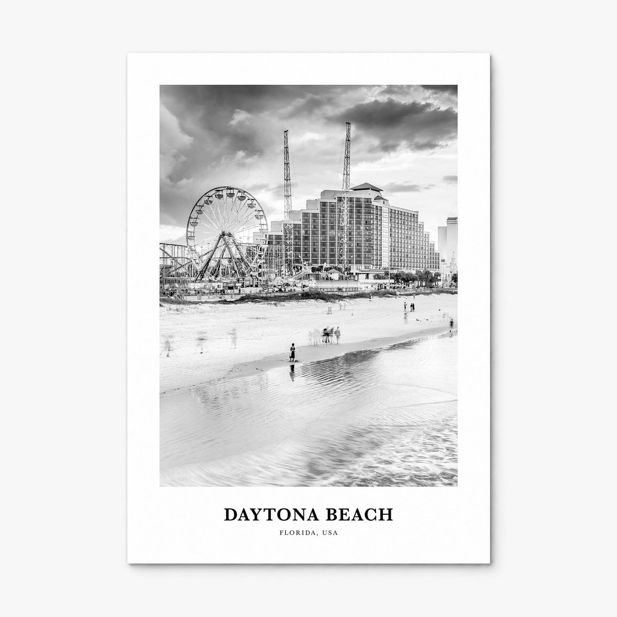 Daytona Beach Classic Poster, print only (unframed)