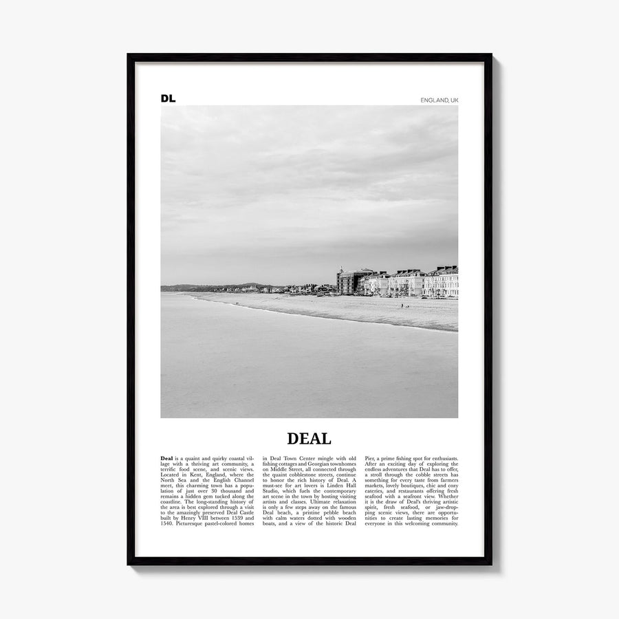 Deal Newspaper Poster, framed poster mockup