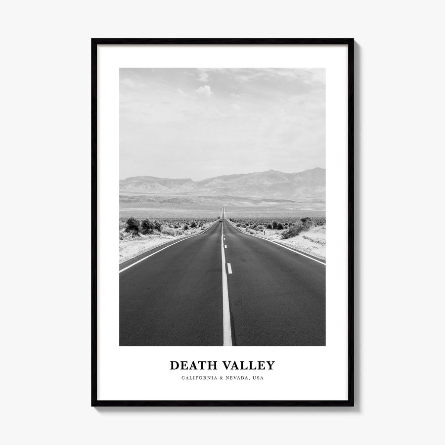 Death Valley Classic No 2 Poster, framed poster mockup