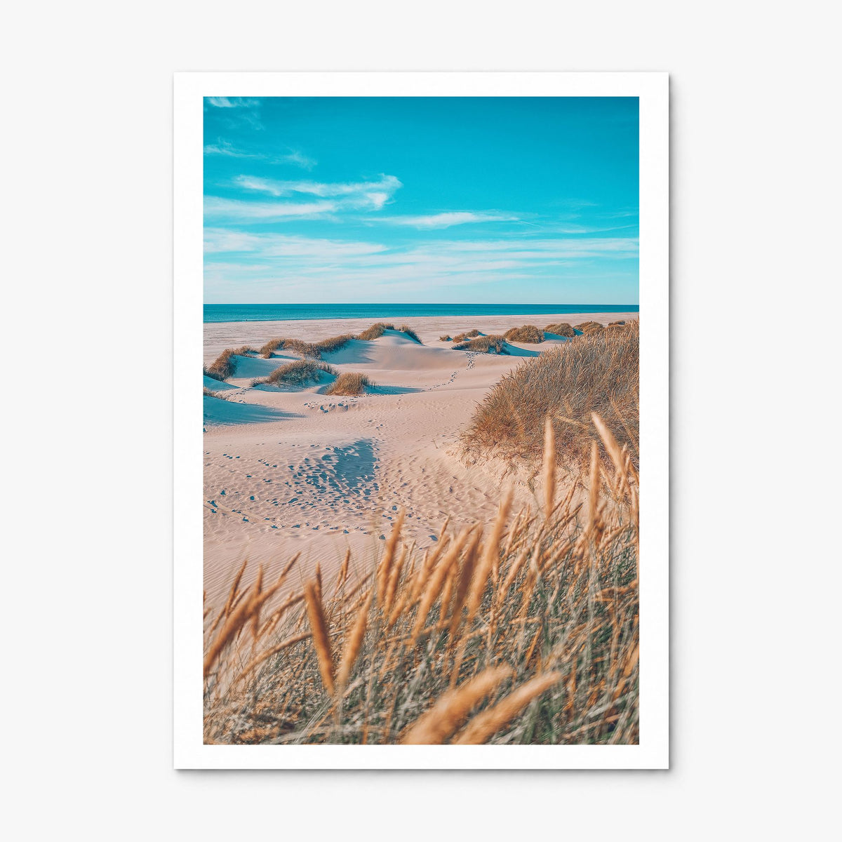 Denmark Photo Poster, print only (unframed), white border