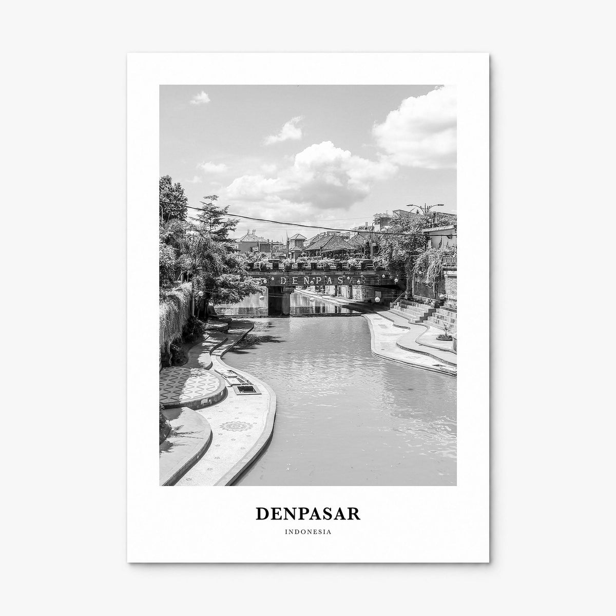 Denpasar Classic Poster, print only (unframed)