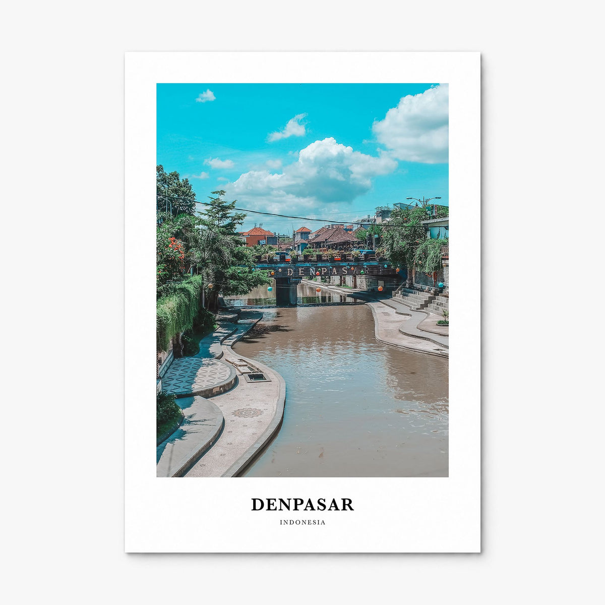 Denpasar Classic Poster, print only (unframed)