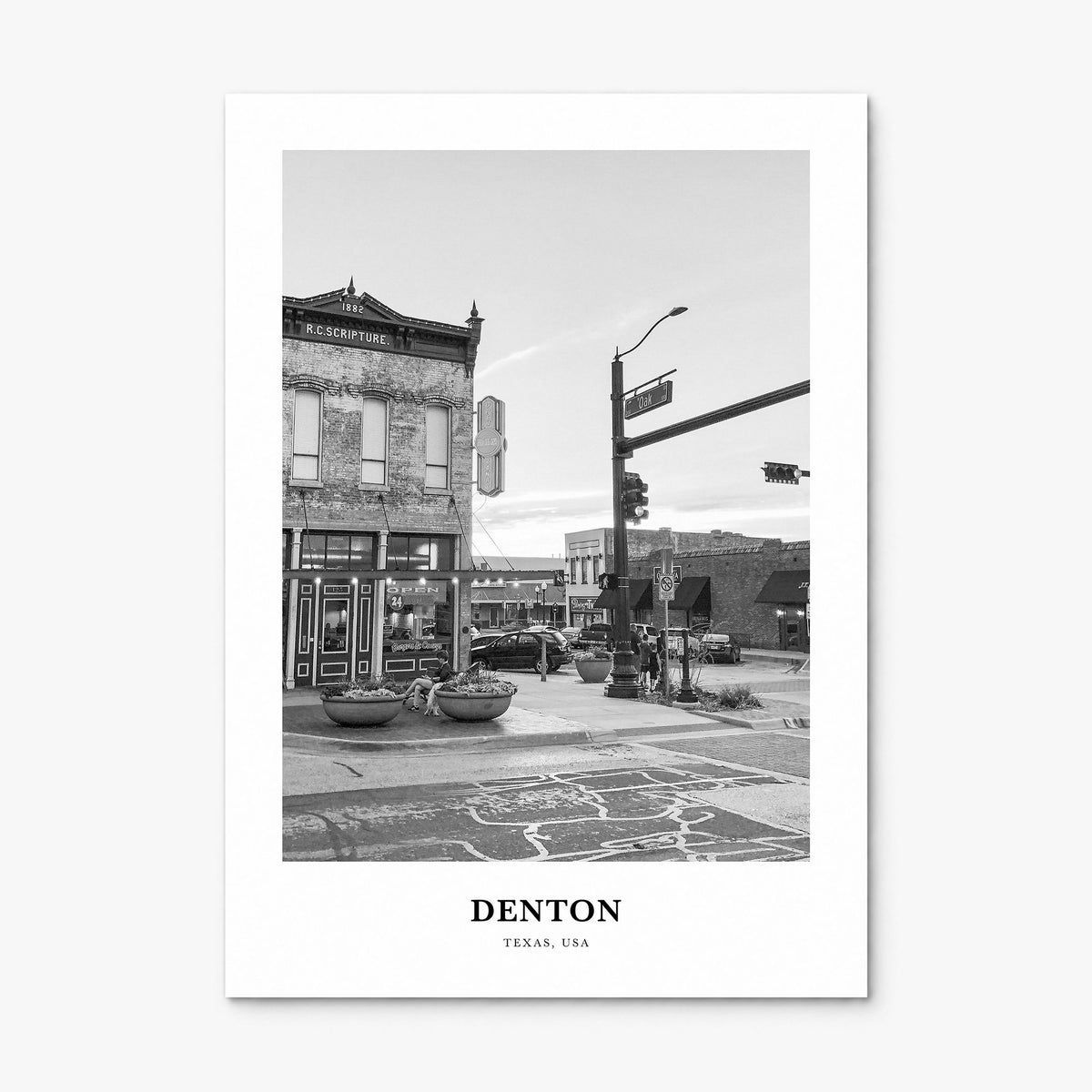 Denton Classic Poster, print only (unframed)