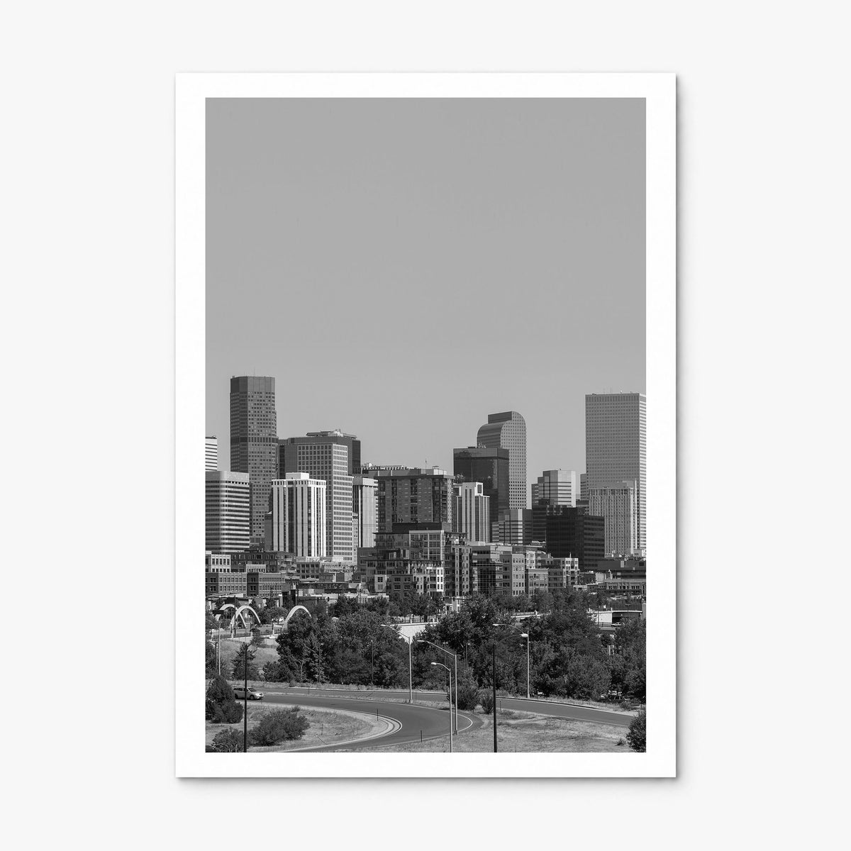 Denver Photo No 1 Poster, print only (unframed), white border