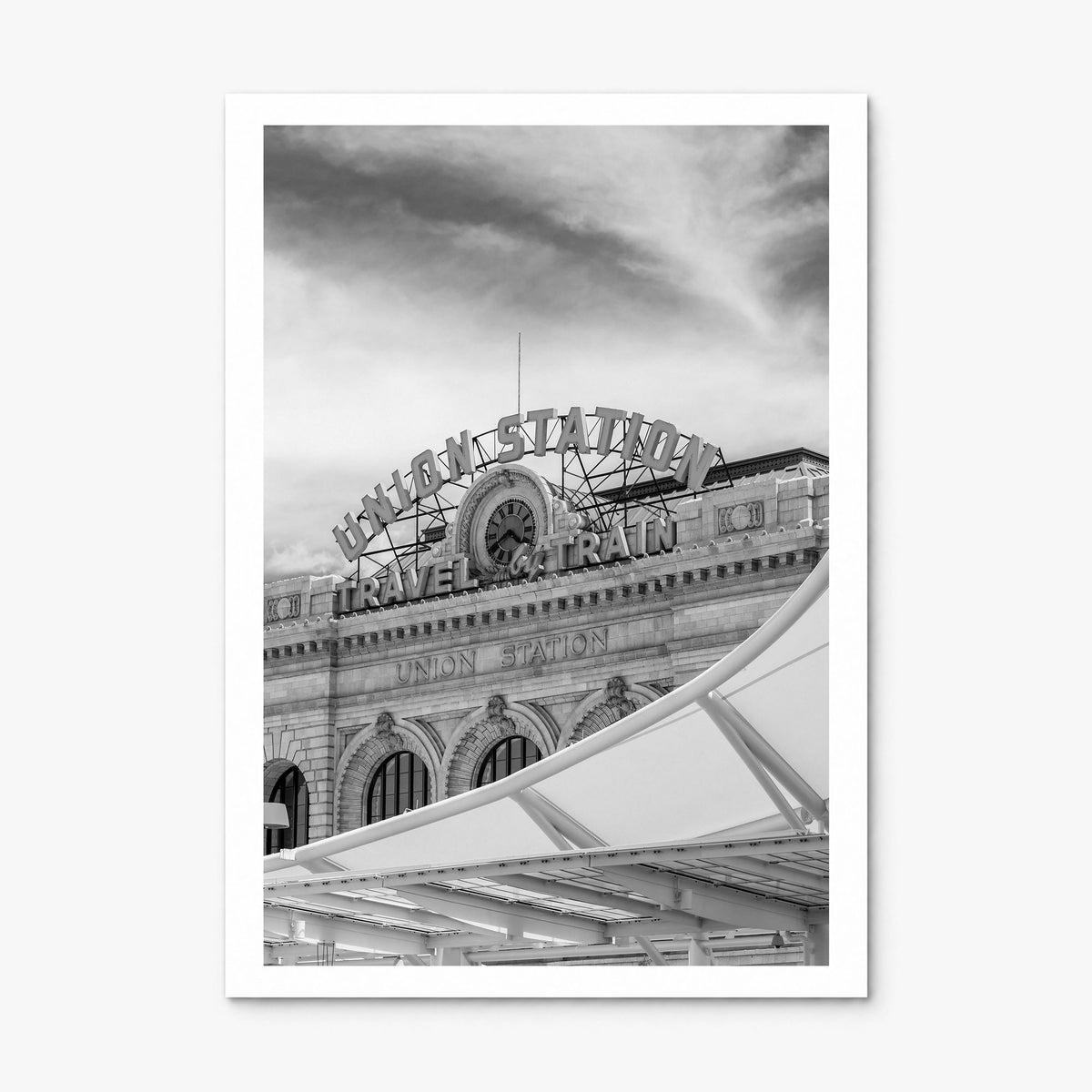 Denver Photo No 2 Poster, print only (unframed), white border
