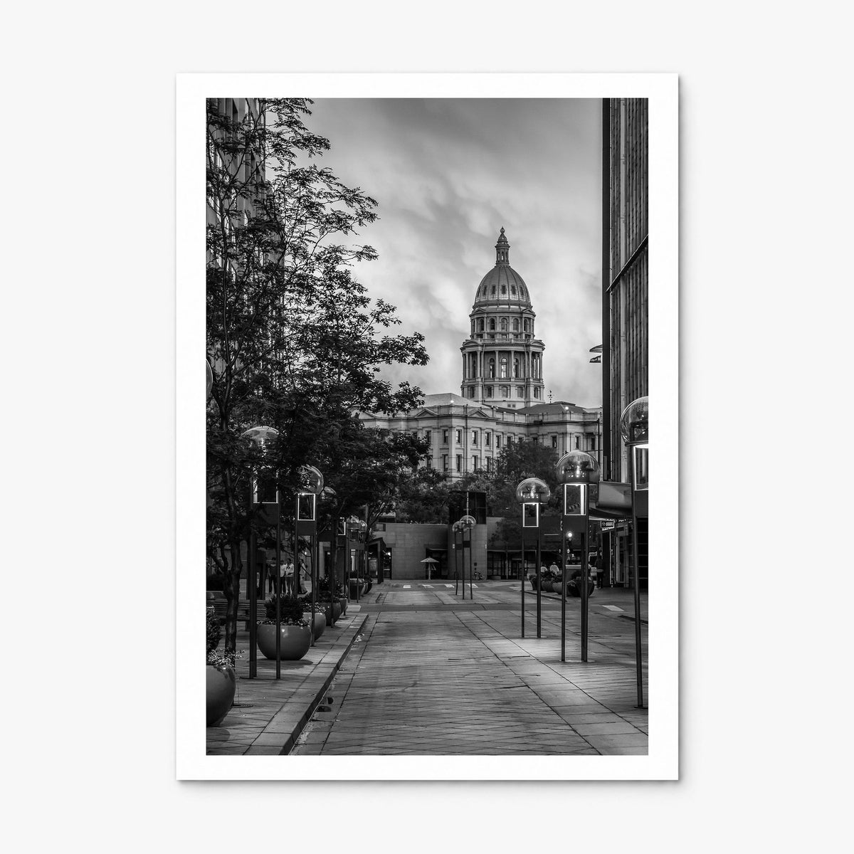 Denver Photo No 3 Poster, print only (unframed), white border