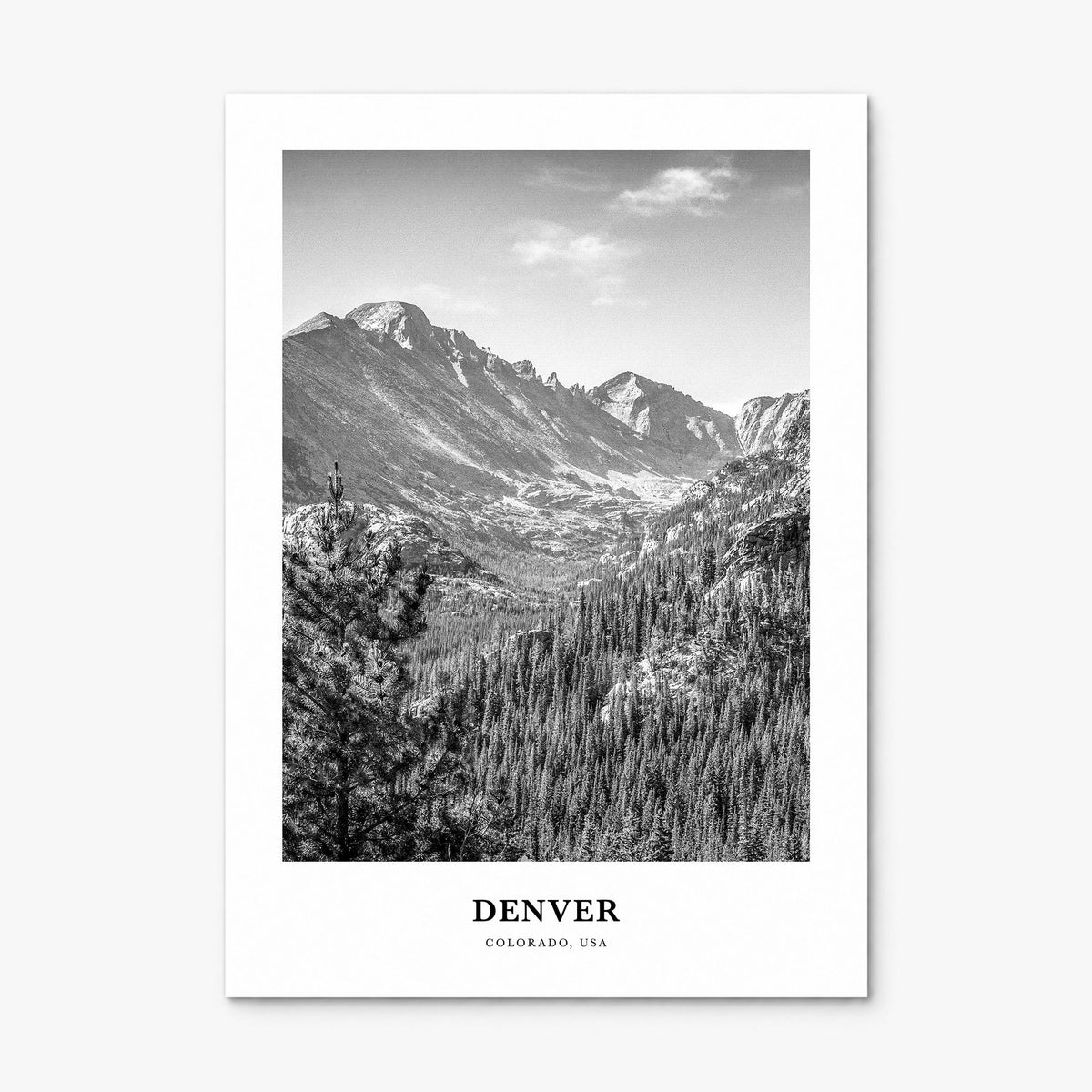 Denver Classic No 2 Poster, print only (unframed)