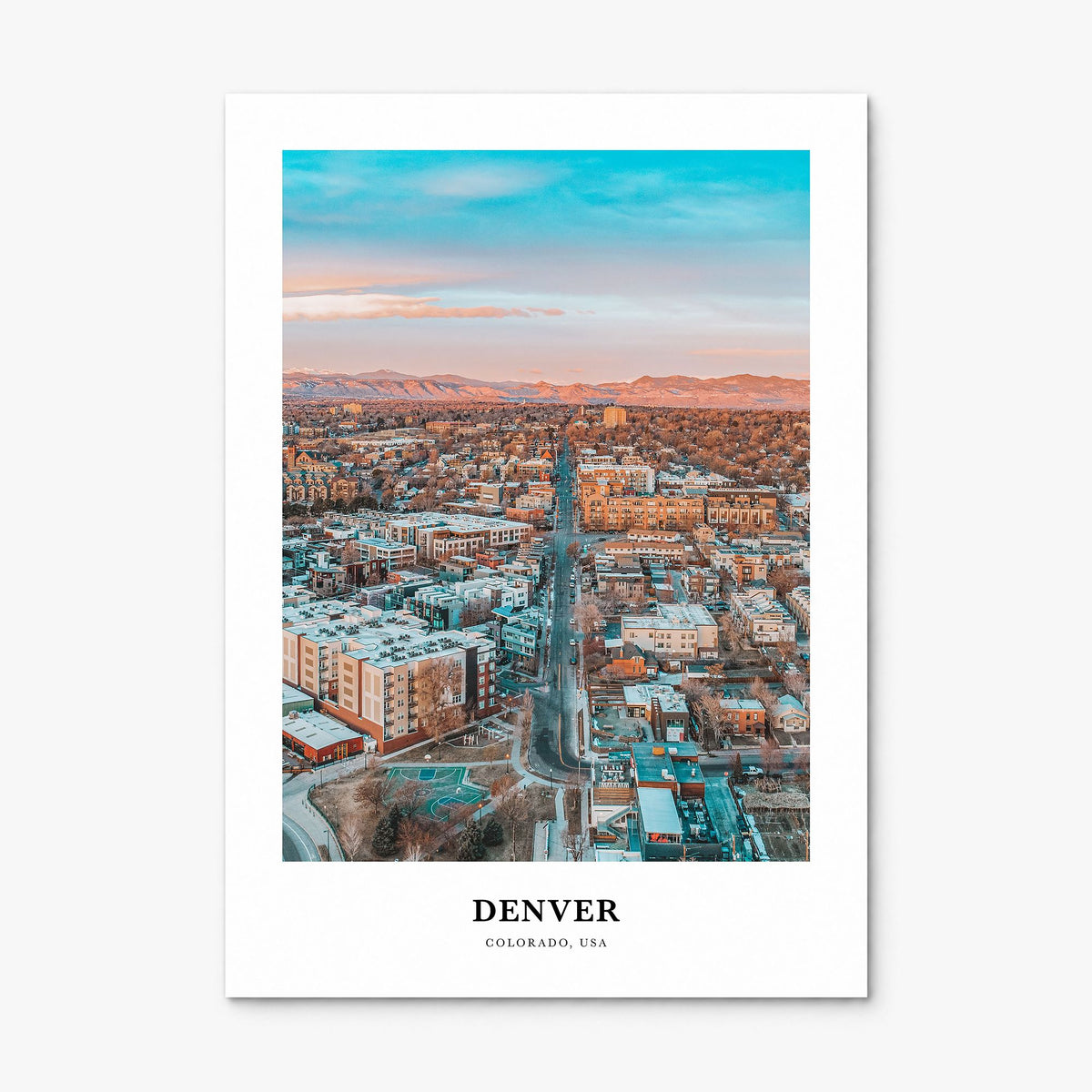 Denver Classic No 1 Poster, print only (unframed)