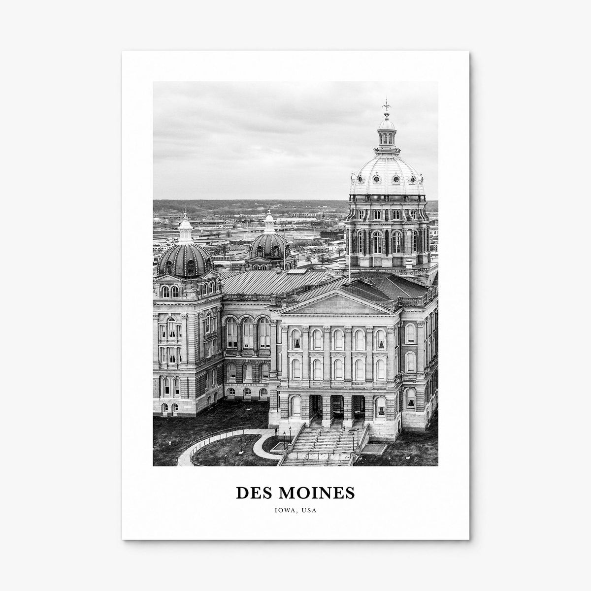 Des Moines Classic No 2 Poster, print only (unframed)