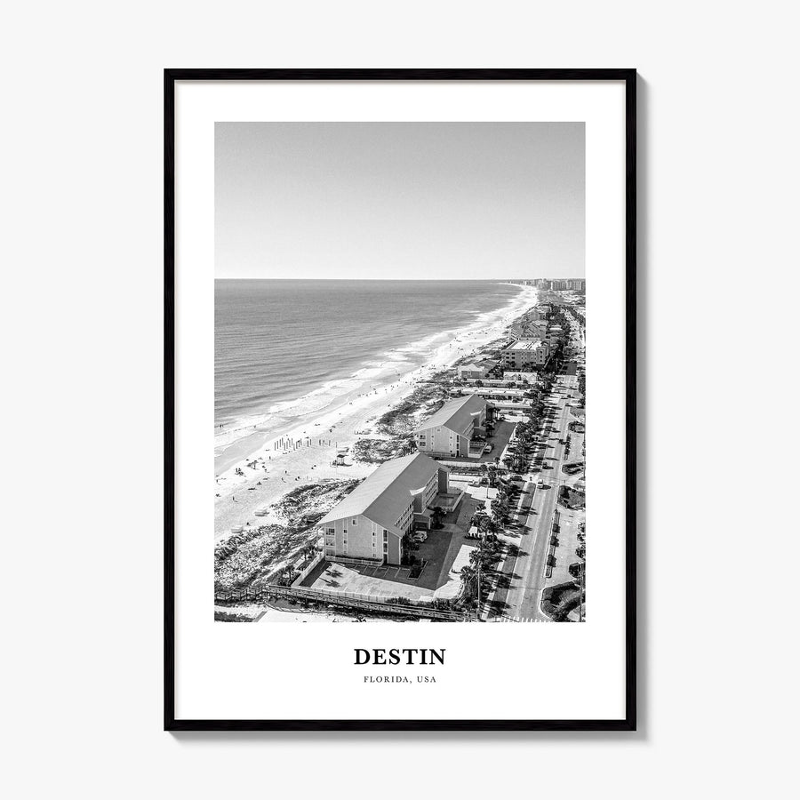 Destin Classic No 2 Poster, framed poster mockup