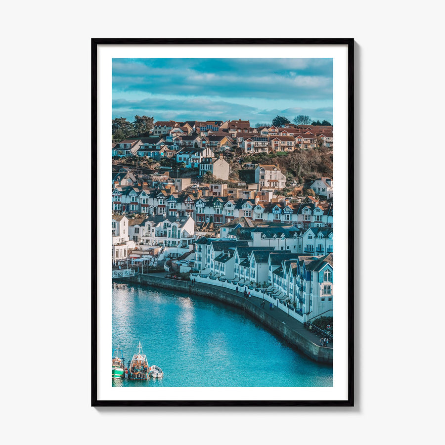 Devon Photo Poster, framed poster mockup, white border
