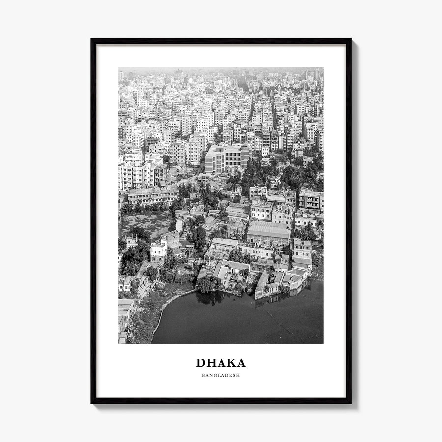 Dhaka Classic Poster, framed poster mockup