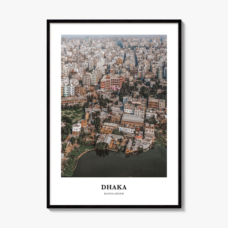 Dhaka Classic Poster, framed poster mockup