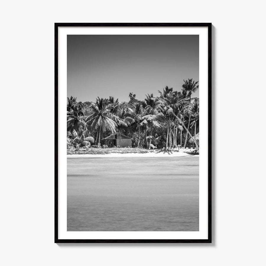 Dominican Republic Photo No 1 Poster, framed poster mockup, white border