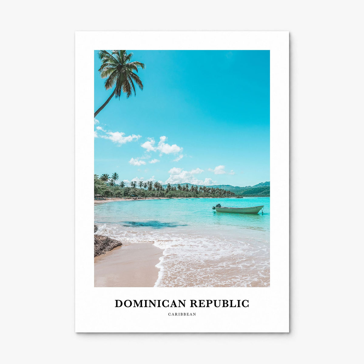 Dominican Republic Classic Poster, print only (unframed)