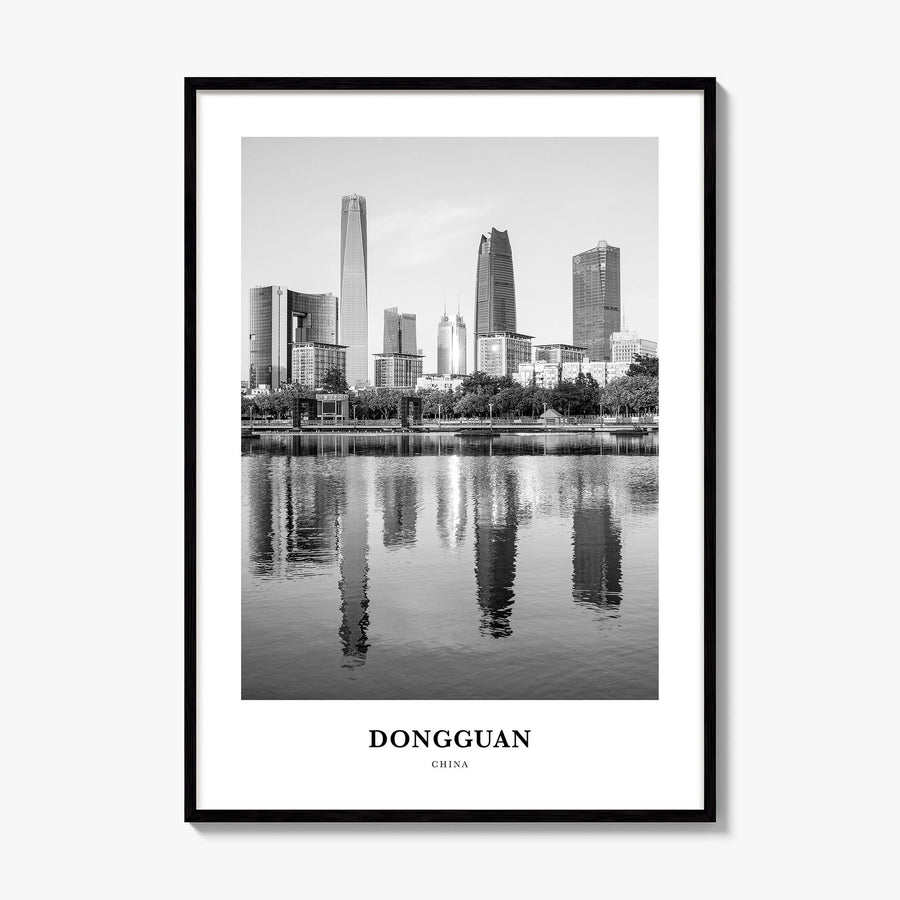 Dongguan Classic Poster, framed poster mockup