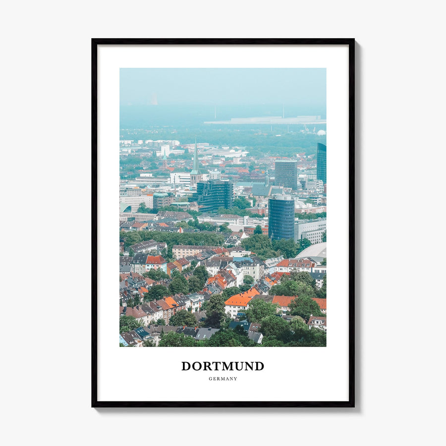 Dortmund Classic Poster, framed poster mockup