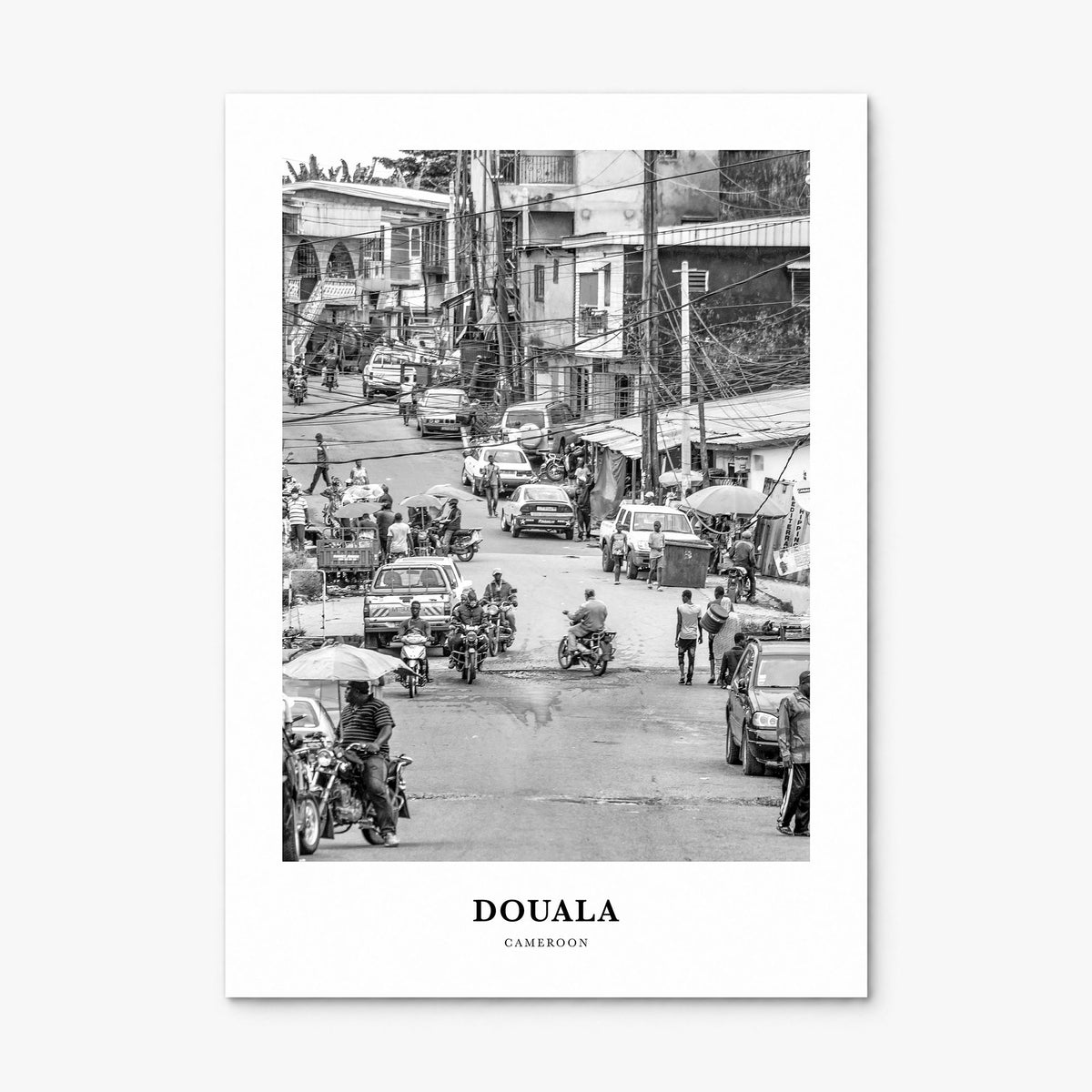 Douala Classic Poster, print only (unframed)