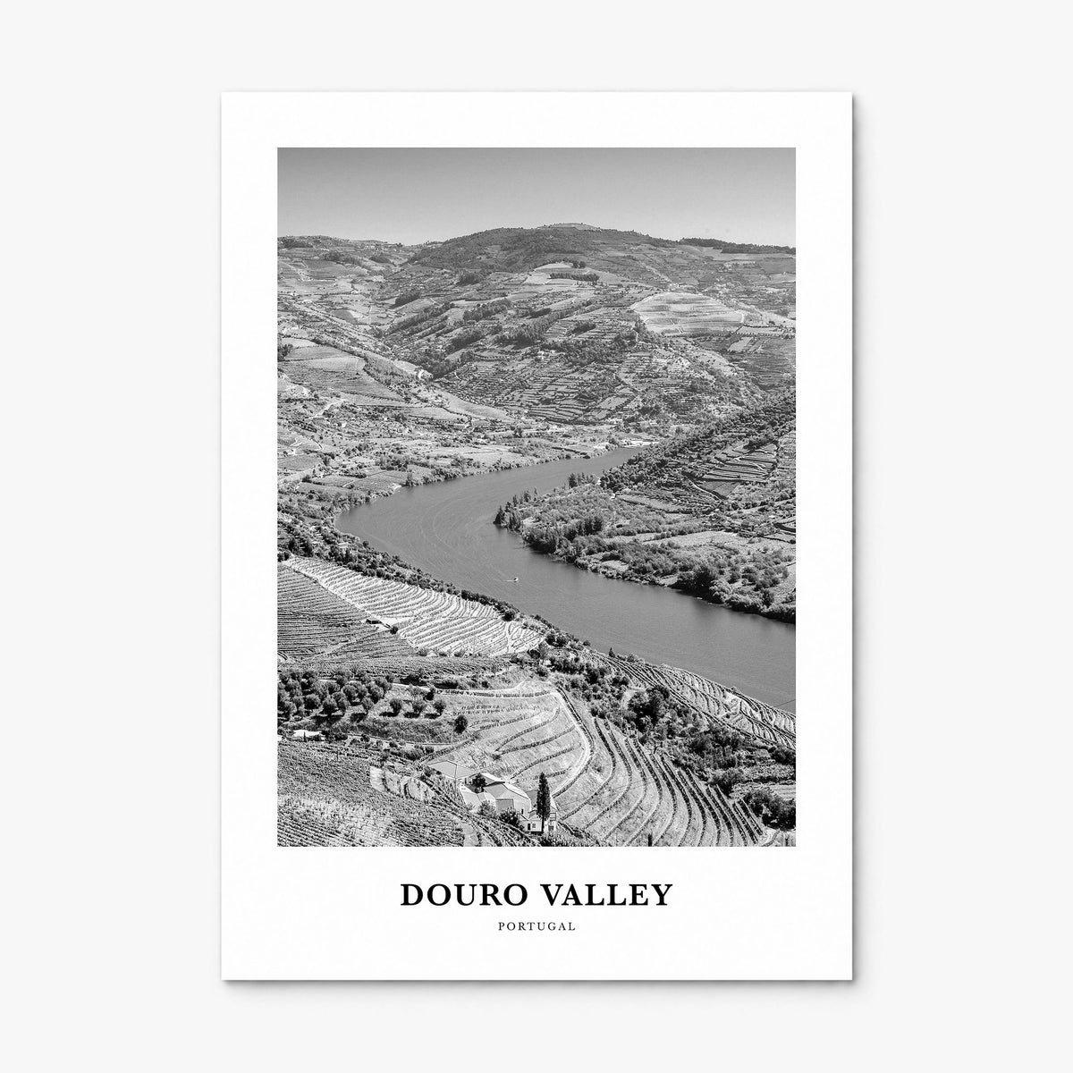Douro Valley Classic Poster, print only (unframed)