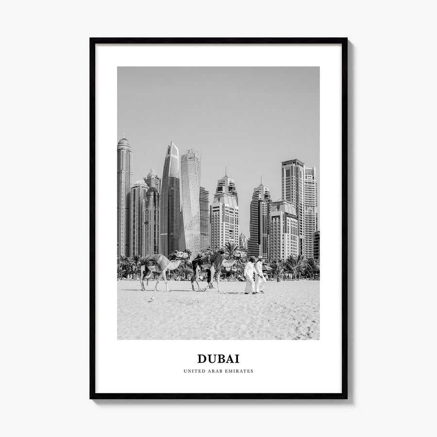 Dubai Classic No 1 Poster, framed poster mockup