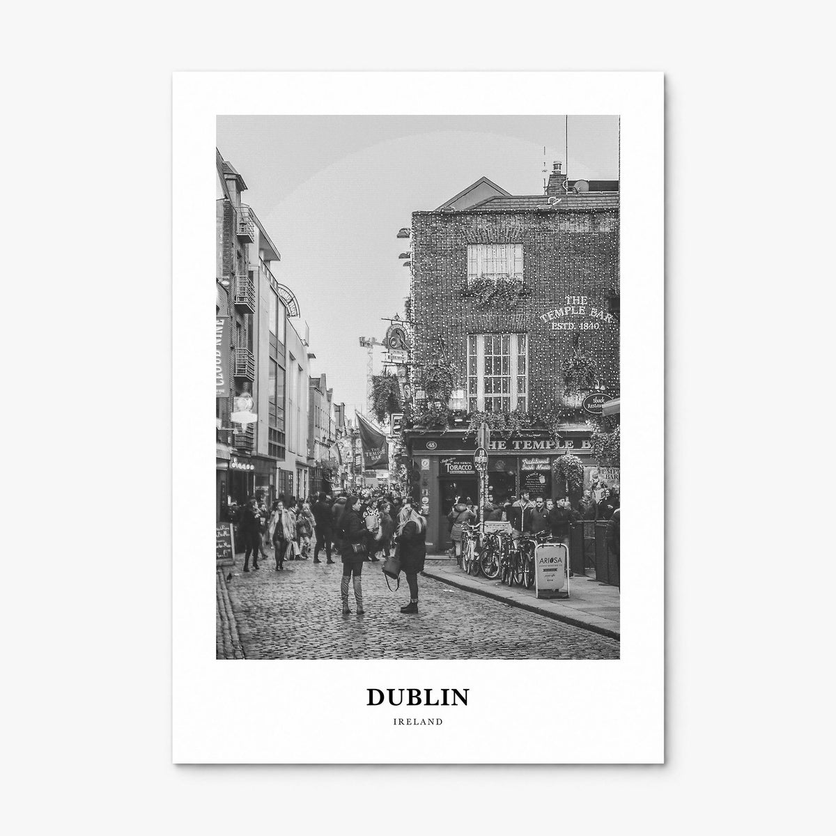 Dublin Classic No 3 Poster, print only (unframed)
