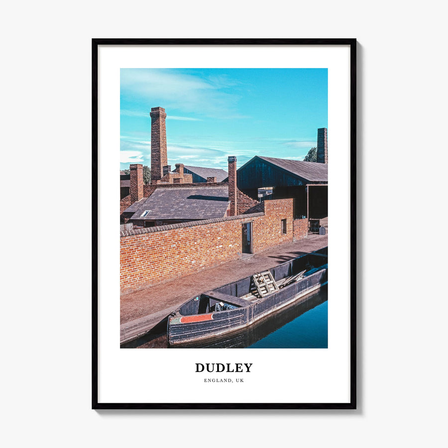 Dudley Classic Poster, framed poster mockup