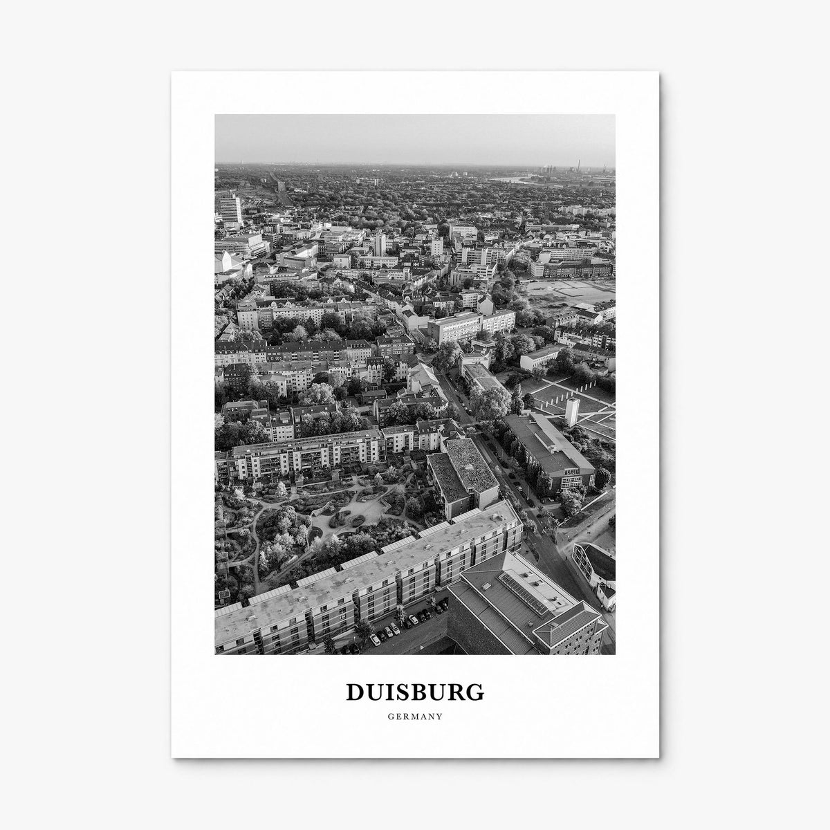 Duisburg Classic Poster, print only (unframed)