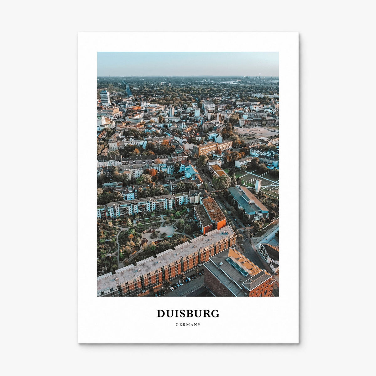 Duisburg Classic Poster, print only (unframed)