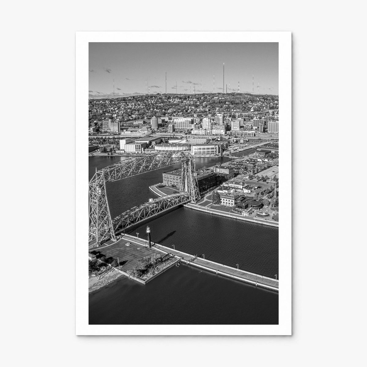 Duluth Photo Poster, print only (unframed), white border