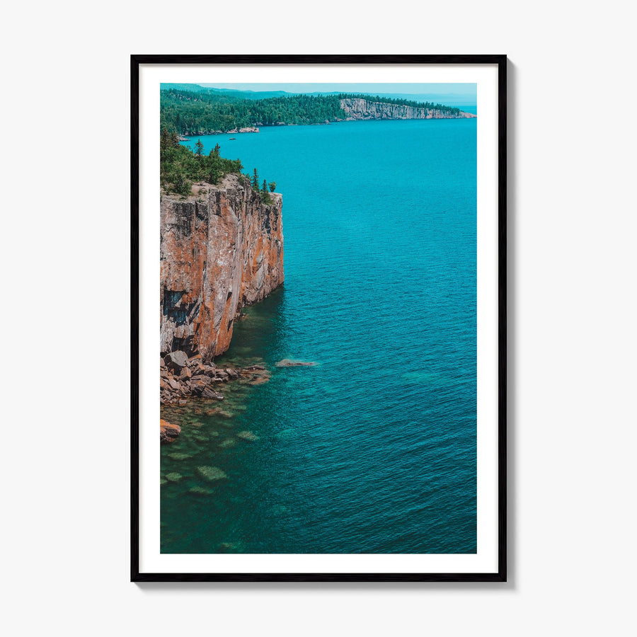 Duluth Photo Poster, framed poster mockup, white border