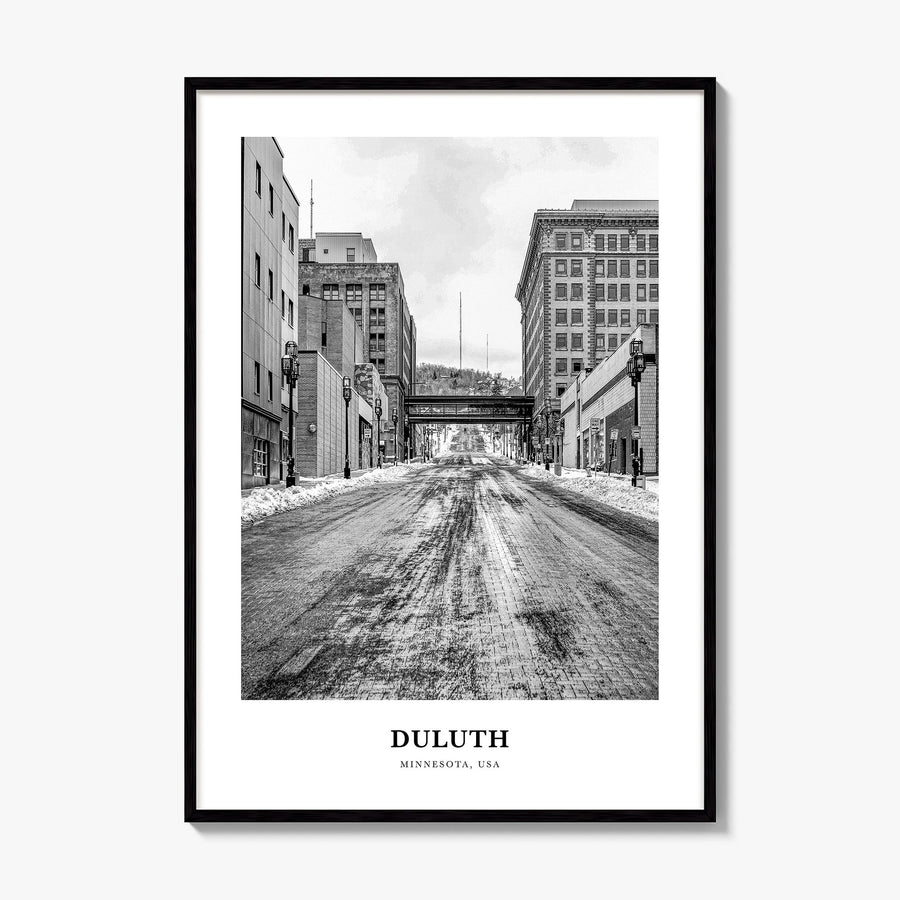 Duluth Classic Poster, framed poster mockup