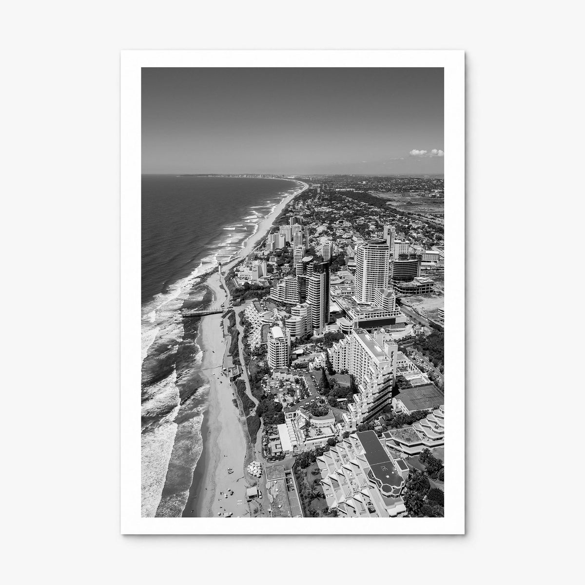 Durban Photo Poster, print only (unframed), white border