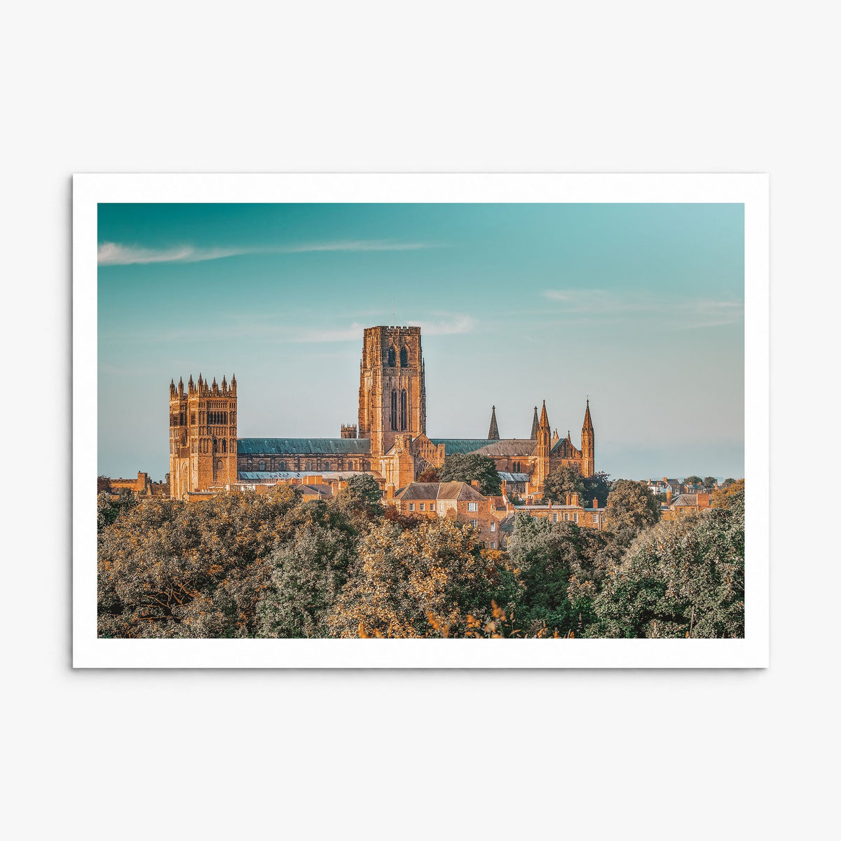 Durham, England Photo Poster, print only (unframed), white border