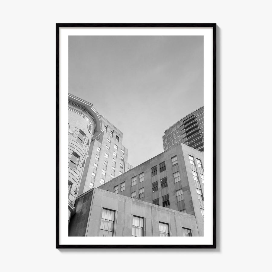 Durham, England Photo Poster, framed poster mockup, white border