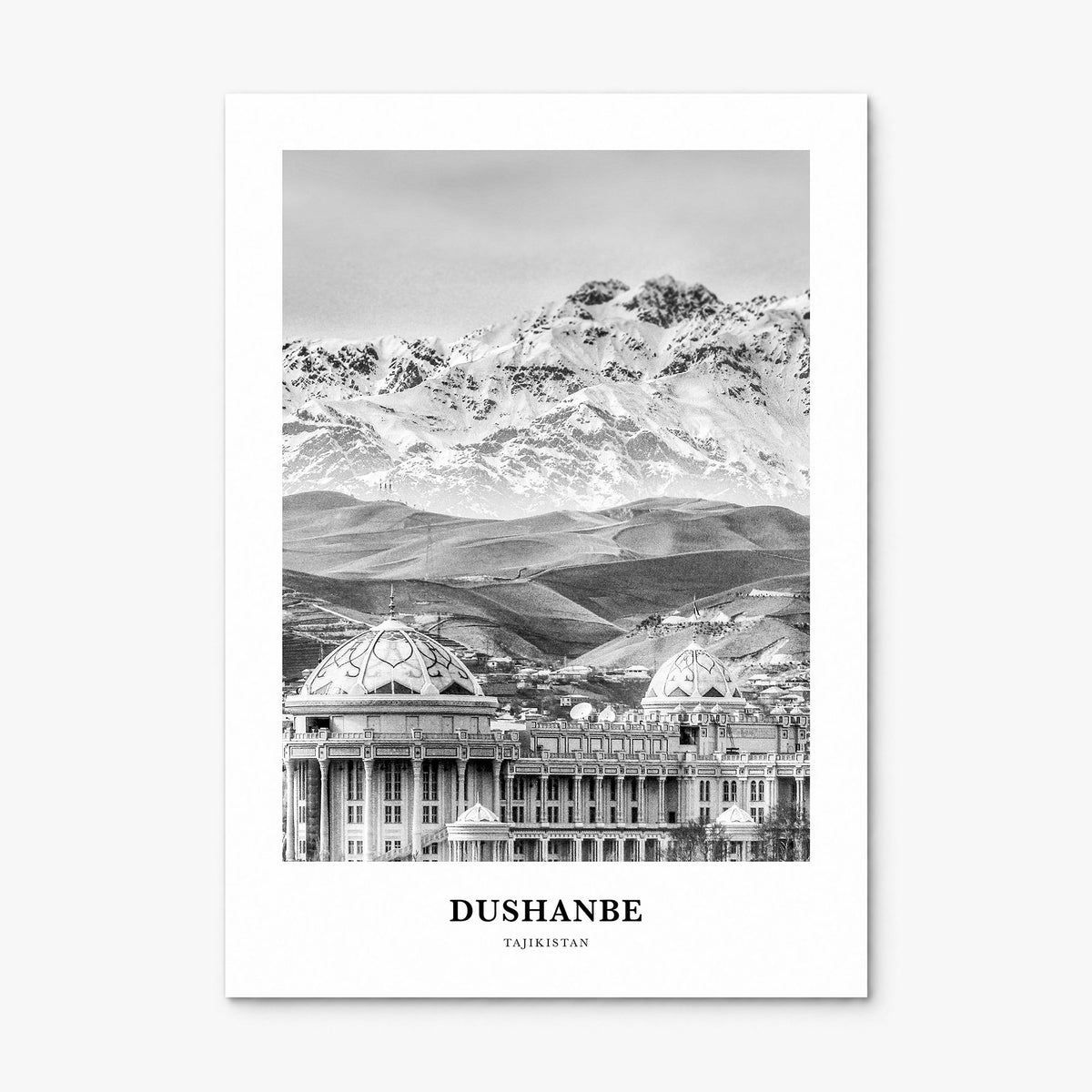 Dushanbe Classic Poster, print only (unframed)